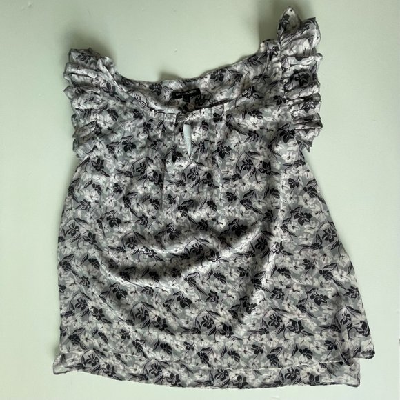 Banana Republic Beautiful and Cute Flower Pattern Sleeveless Top - NEW NWT - XL - Picture 4 of 10